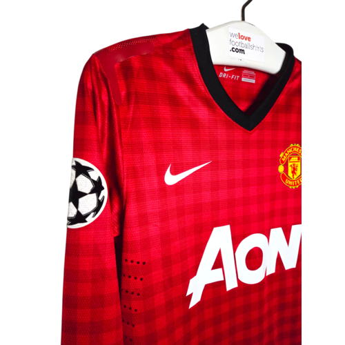 Nike Origineel Nike Match-Issue voetbalshirt Manchester United 2012/13