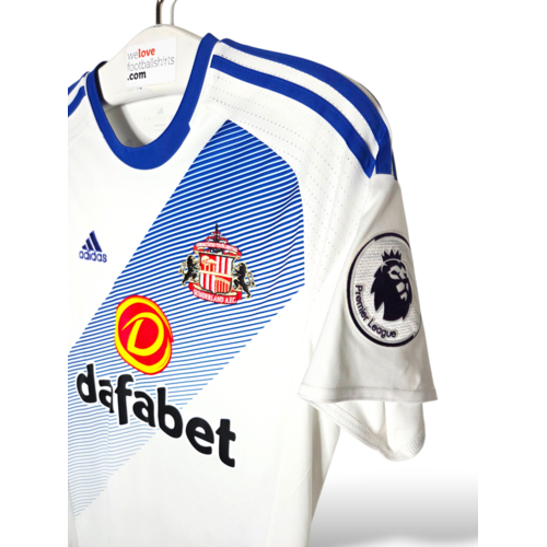 Adidas Original Adidas Matchworn football shirt Sunderland A.F.C. 2016/17