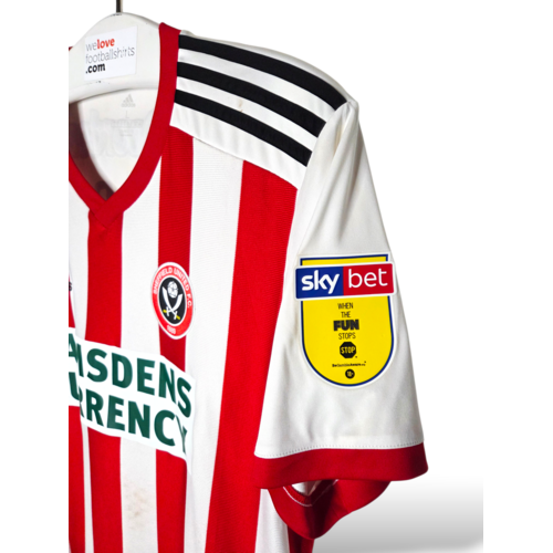 Adidas Original Adidas Matchworn Fußballtrikot Sheffield United FC 2018/19