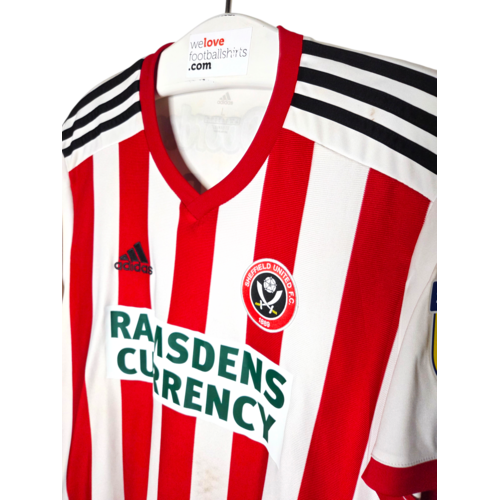 Adidas Original Adidas Matchworn Fußballtrikot Sheffield United FC 2018/19