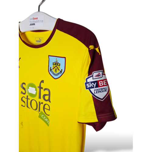Puma Original Puma Matchworn and Signed Burnley FC 2015/16 Football Shirt