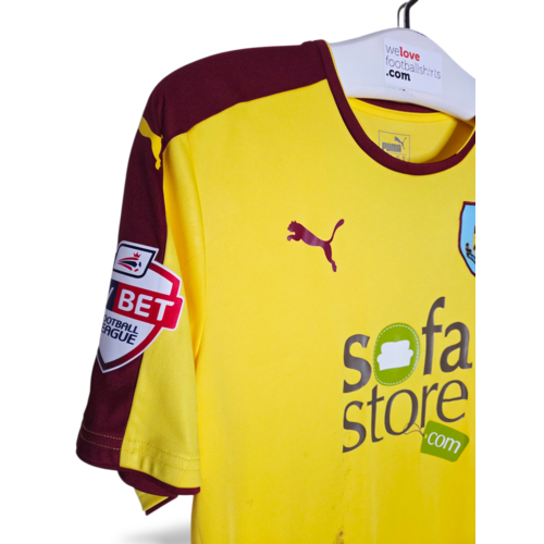Puma Original Puma Matchworn and Signed Burnley FC 2015/16 Football Shirt