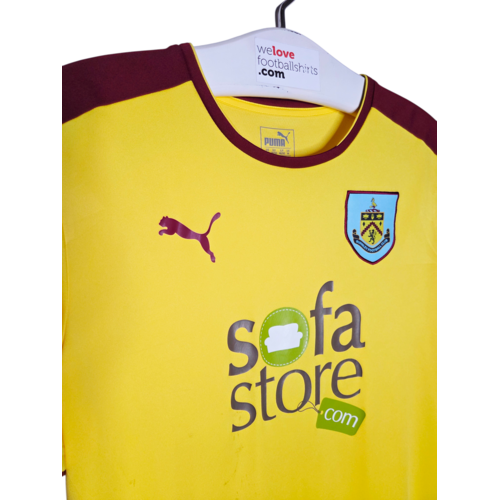 Puma Original Puma Matchworn and Signed Burnley FC 2015/16 Football Shirt