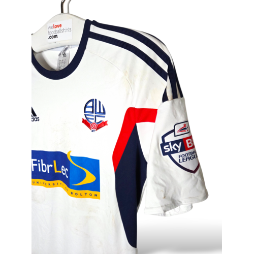 Adidas Origineel Adidas Matchworn voetbalshirt Bolton Wanderers F.C. 2013/14