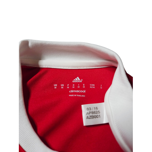 Adidas Original Adidas Matchworn Football Shirt Nottingham Forest 2016/17
