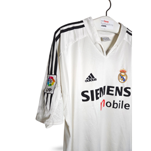 Adidas Origineel retro vintage voetbalshirt Real Madrid CF 2004/05