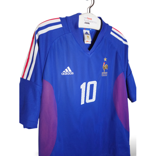 Adidas Origineel Adidas vintage voetbalshirt Frankrijk World Cup 2002