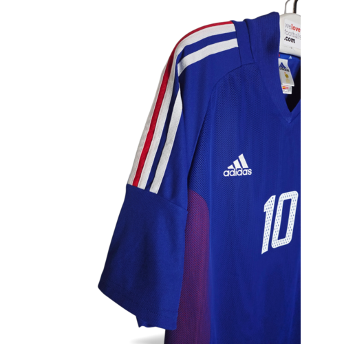 Adidas Origineel Adidas vintage voetbalshirt Frankrijk World Cup 2002
