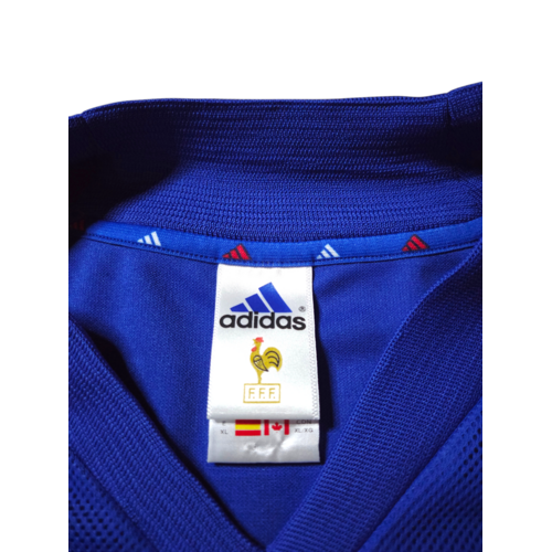 Adidas Origineel Adidas vintage voetbalshirt Frankrijk World Cup 2002