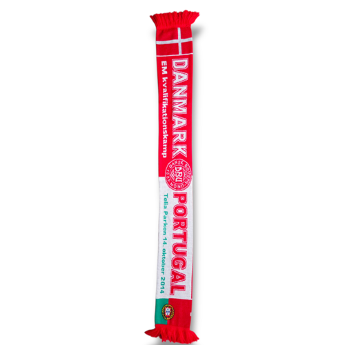 Originaler Fußballschal Dänemark - Portugal