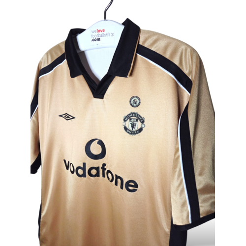 Umbro Original retro vintage football shirt Manchester United 2001/02