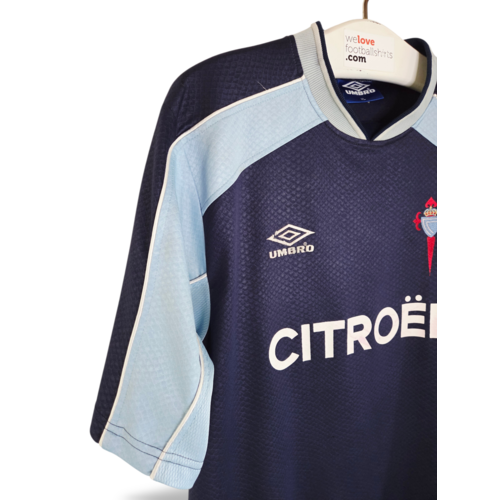 Umbro Original retro vintage football shirt RC Celta de Vigo 1999/01 Umbro Original retro vintage football shirt RC Celta de Vigo 1999/01