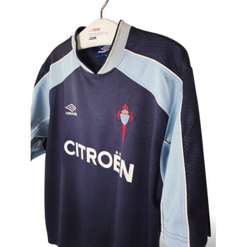 Umbro Original retro vintage football shirt RC Celta de Vigo 1999/01 Umbro Original retro vintage football shirt RC Celta de Vigo 1999/01