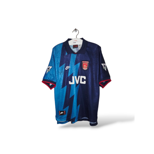 Nike Original Vintage-Fußballtrikot von Nike, signiert, Arsenal, Saison 1995/96 Nike Original Vintage-Fußballtrikot von Nike, signiert, Arsenal, Saison 1995/96