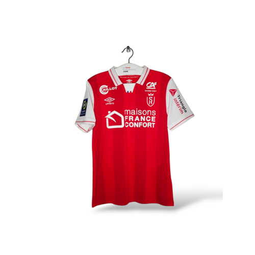Umbro Umbro Matchworn and Signed Stade de Reims 2021/22 Football Shirt