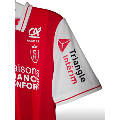 Umbro Umbro Matchworn and Signed Stade de Reims 2021/22 Football Shirt