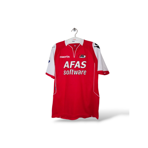 Macron Macron vintage Matchworn en gesigneerde voetbalshirt AZ Alkmaar 2011/12 Macron Macron vintage Matchworn en gesigneerde voetbalshirt AZ Alkmaar 2011/12