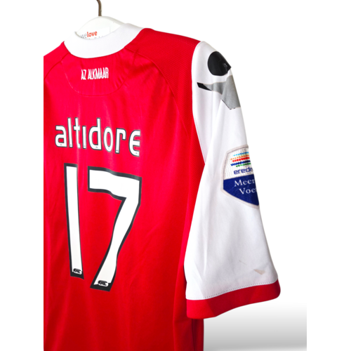 Macron Macron vintage Matchworn en gesigneerde voetbalshirt AZ Alkmaar 2011/12 Macron Macron vintage Matchworn en gesigneerde voetbalshirt AZ Alkmaar 2011/12