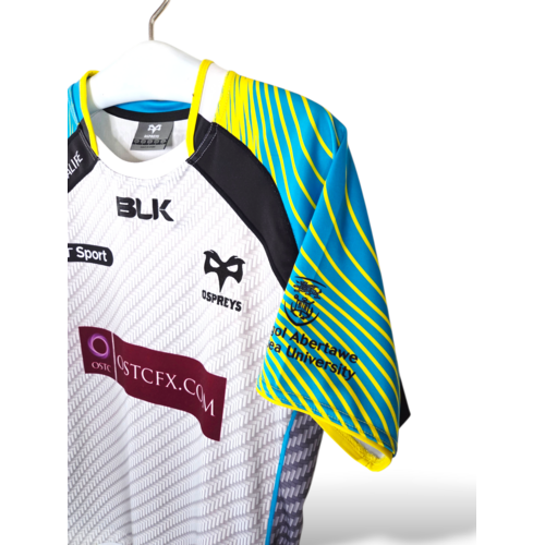 BLK Origineel BLK vintage rugby shirt Ospreys 2014/2015