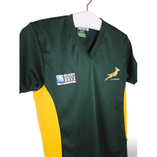 Fanwear Fanartikel Vintage-Rugby-Trikot Südafrika Weltmeisterschaft 2011
