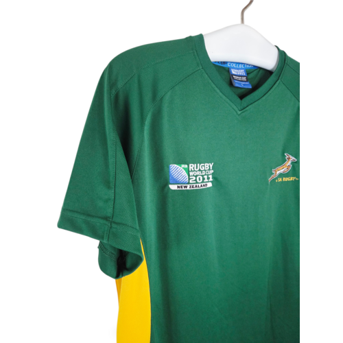 Fanwear Fanartikel Vintage-Rugby-Trikot Südafrika Weltmeisterschaft 2011