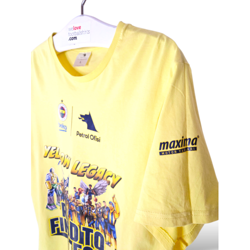 Fanwear Original Fanwear Baumwoll-Fußball-Vintage-T-Shirt Fenerbahçe SK