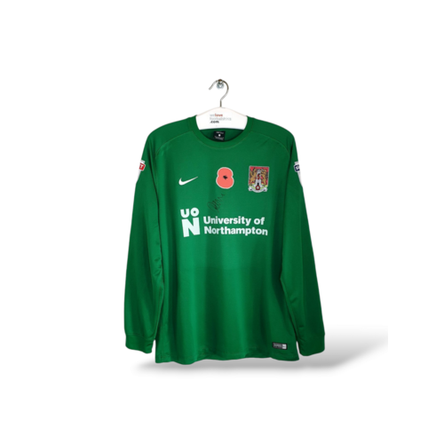 Nike Nike Match-Issue and signed vintage goalkeeper shirt Northampton Town F.C. 2017/18