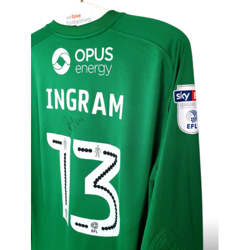 Nike Nike Match-Issue and signed vintage goalkeeper shirt Northampton Town F.C. 2017/18