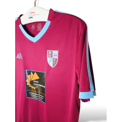 Pendle Origineel retro vintage voetbalshirt Milton United F.C.