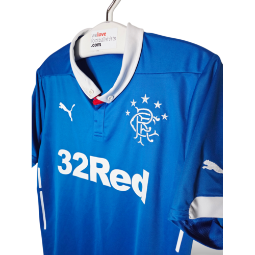 Puma Original retro vintage football shirt Rangers FC 2014/15