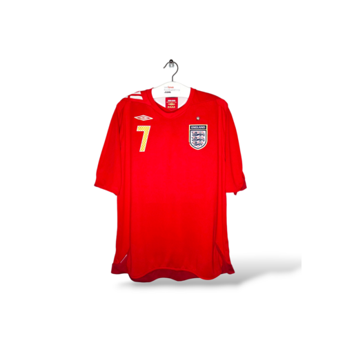 Umbro Originelles Retro-Vintage-Fußballtrikot England Fußball-Weltmeisterschaft 2006