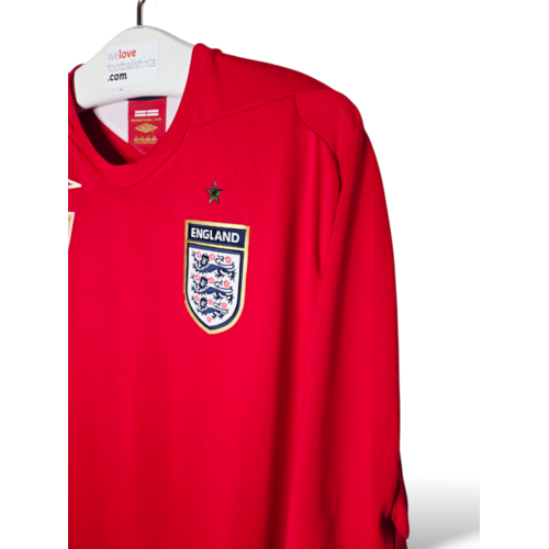 Umbro Originelles Retro-Vintage-Fußballtrikot England Fußball-Weltmeisterschaft 2006