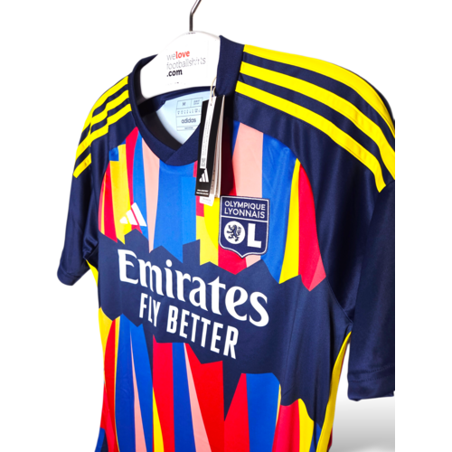 Adidas Original retro vintage football shirt Olympique Lyonnais 2023/24