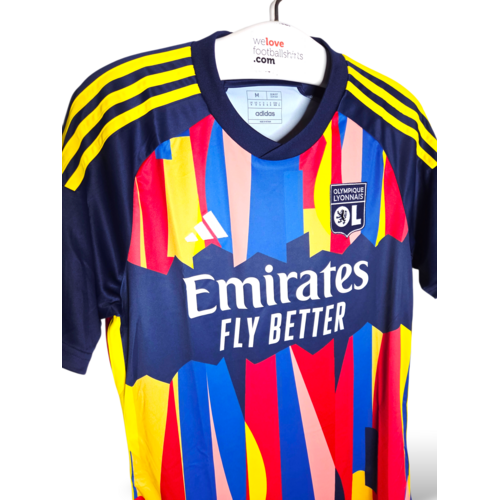 Adidas Original retro vintage football shirt Olympique Lyonnais 2023/24