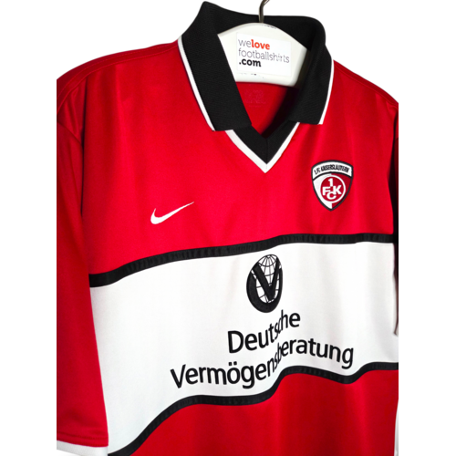 Nike Origineel retro vintage voetbalshirt 1. FC Kaiserslautern 2001/02