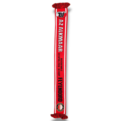 Original Football Scarf Feyenoord Rotterdam - AZ Alkmaar