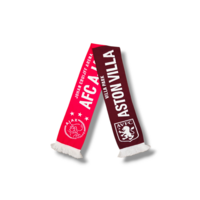 Football Scarf AFC Ajax - Aston Villa