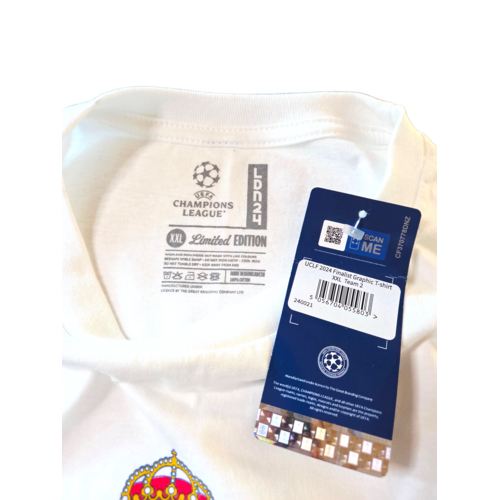 Fanwear Original Fanwear cotton football vintage t-shirt Real Madrid CF