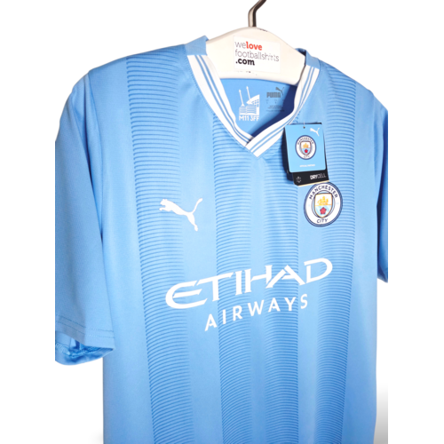 Puma Origineel retro vintage voetbalshirt Manchester City 2023/24
