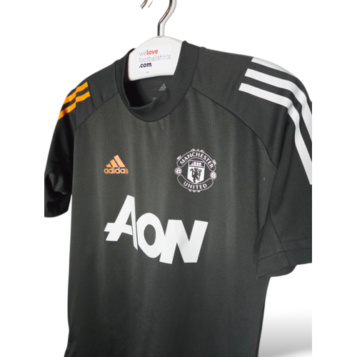 Adidas Origineel retro vintage voetbalshirt Manchester United 2020/21