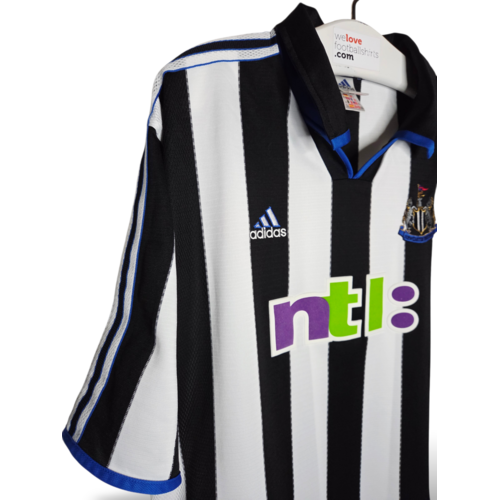 Adidas Originelles Retro-Vintage-Fußballtrikot Newcastle United 2000/01