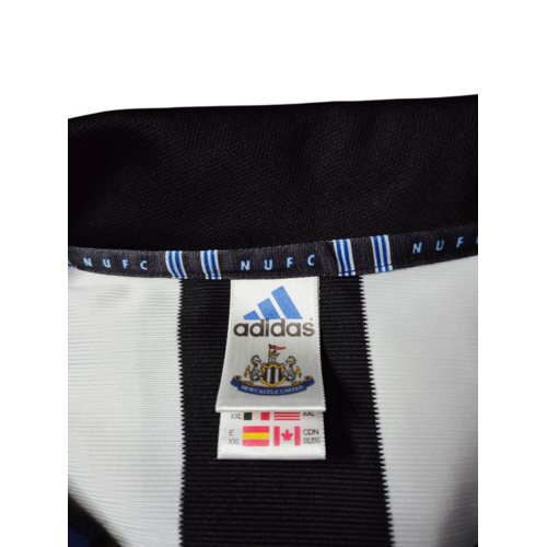 Adidas Originelles Retro-Vintage-Fußballtrikot Newcastle United 2000/01