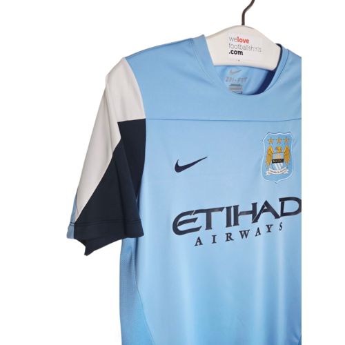 Nike Original retro vintage football shirt Manchester City 2013/14