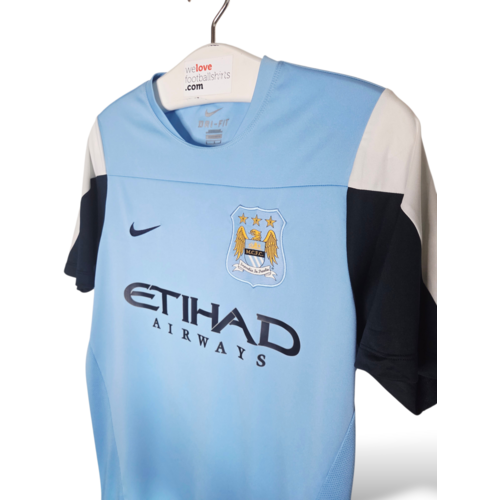 Nike Original retro vintage football shirt Manchester City 2013/14