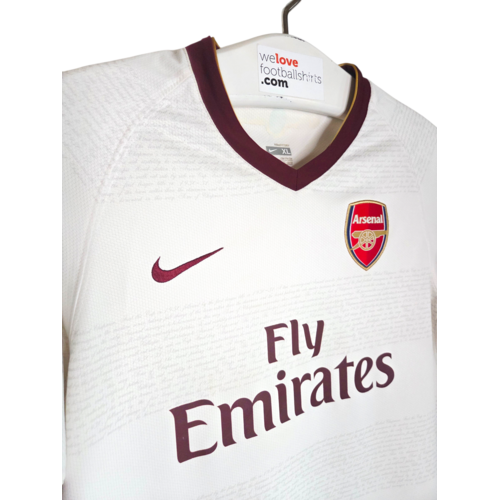 Nike Original retro vintage football shirt Arsenal 2007/08