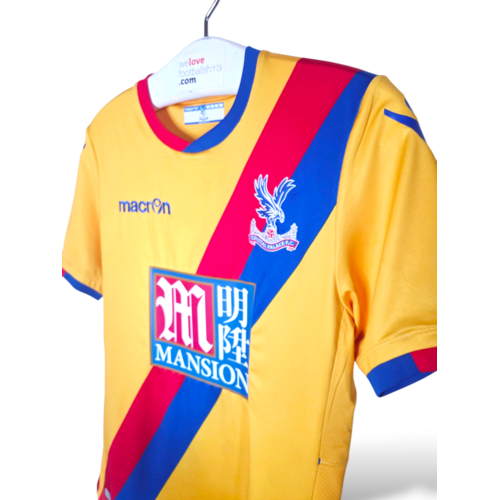 Macron Originelles Retro-Vintage-Fußballtrikot Crystal Palace 2016/17