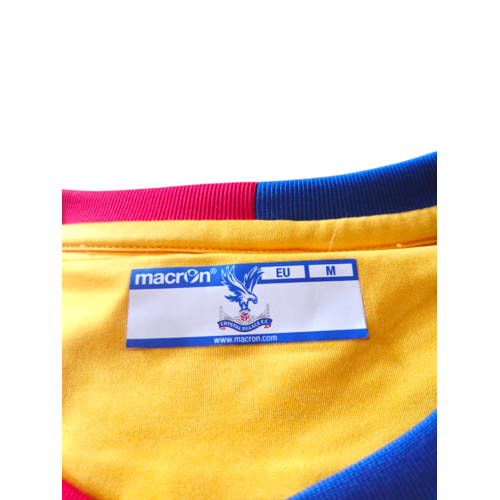 Macron Originelles Retro-Vintage-Fußballtrikot Crystal Palace 2016/17