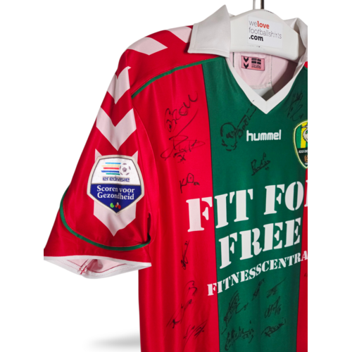Hummel Vintage Player Issue and signed football shirt ADO Den Haag 2010/11 Hummel Vintage Player Issue and signed football shirt ADO Den Haag 2010/11