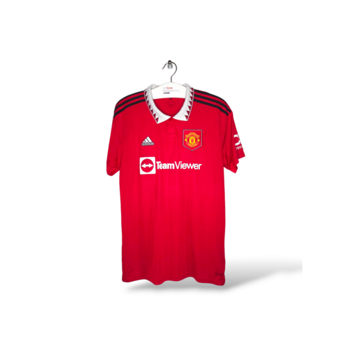 Adidas Origineel retro vintage voetbalshirt Manchester United 2022/23