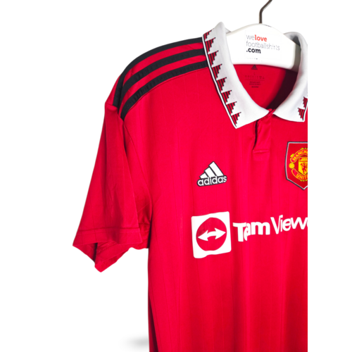 Adidas Origineel retro vintage voetbalshirt Manchester United 2022/23